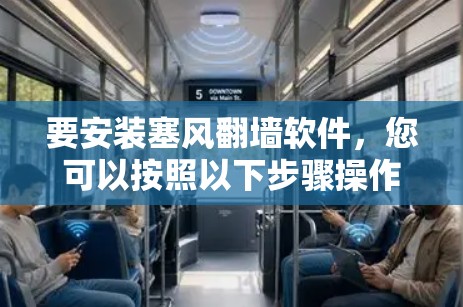 要安装塞风翻墙软件，您可以按照以下步骤操作