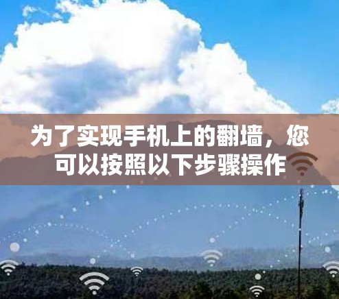 为了实现手机上的翻墙，您可以按照以下步骤操作