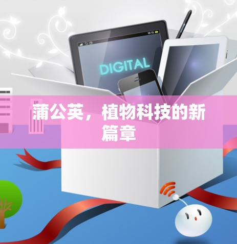 蒲公英，植物科技的新篇章
