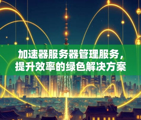 加速器服务器管理服务，提升效率的绿色解决方案
