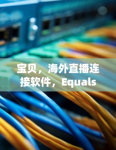 宝贝，海外直播连接软件，Equals Your Global Presence