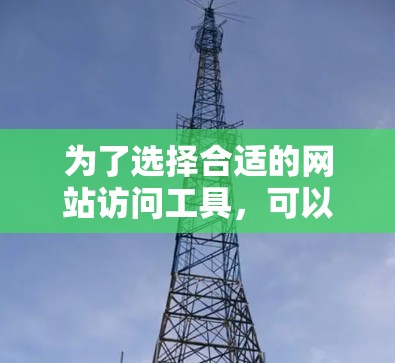 为了选择合适的网站访问工具，可以按照以下步骤进行
