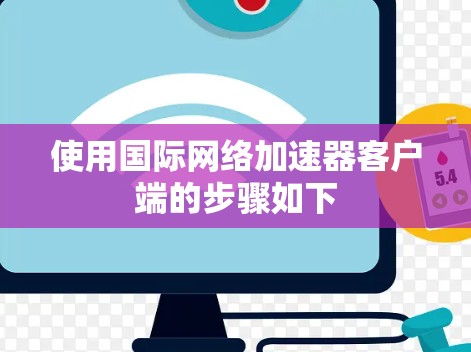 使用国际网络加速器客户端的步骤如下