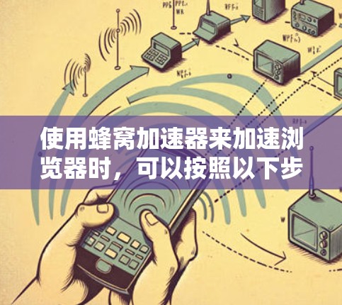 使用蜂窝加速器来加速浏览器时，可以按照以下步骤进行优化，以提高加载速度