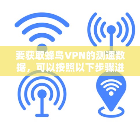 要获取蜂鸟VPN的测速数据，可以按照以下步骤进行