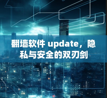 翻墙软件 update，隐私与安全的双刃剑