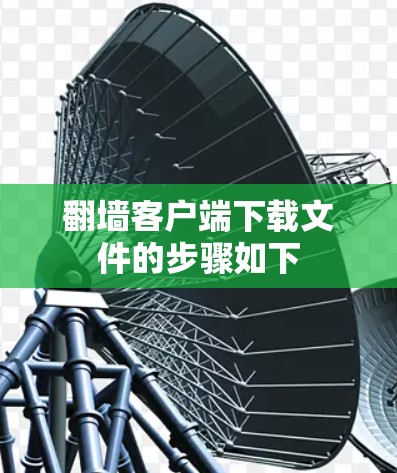 翻墙客户端下载文件的步骤如下